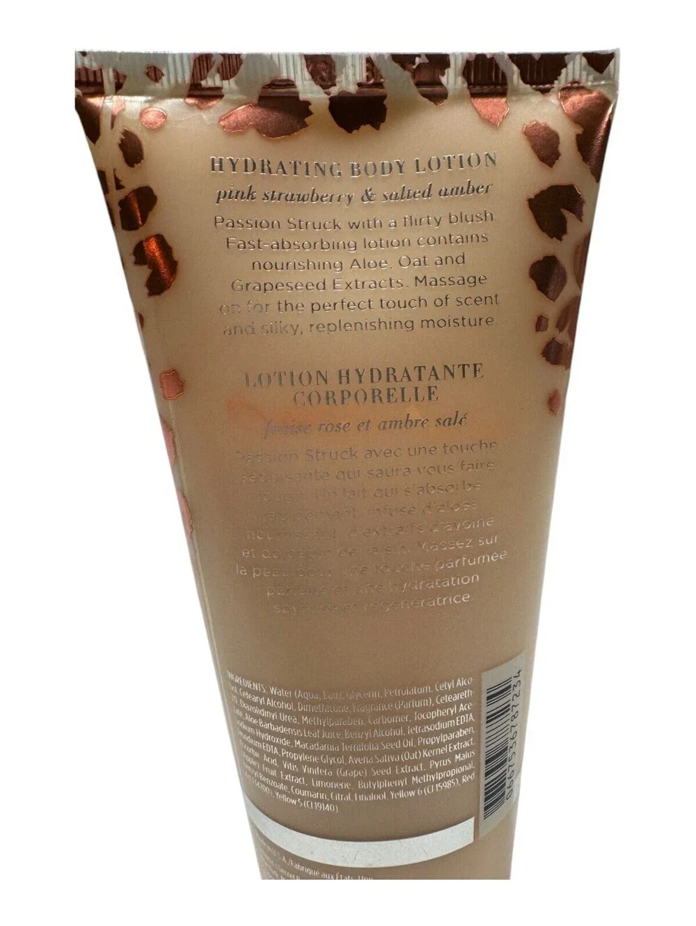 Victoria's Secret PASSION STRUCK Blush Fragrance Lotion 6.7 OZ LIMITED EDTN -NEW